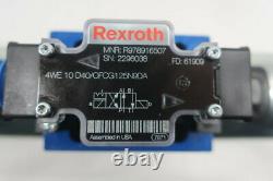 Rexroth 4WE10D40/OFCG125N9DA Hydraulic Directional Control Valve 125v-dc
