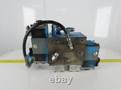 Rexroth 4WE10Y21/AW110NZ45V Hydraulic Directional Regulated Valve Manifold 120V