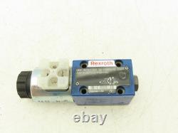 Rexroth 4WE6D62/EG24N9K4/62 Hydraulic Directional Solenoid Valve 24VDC 4/2