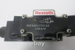 Rexroth 4WE6D6X/EW110 N9DA/V Hydraulic Directional Control Valve 120v-ac