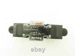 Rexroth 4WE6J62/EW110N9DA/62 Hydraulic Directional Solenoid Spool Valve 4/3 120V