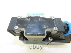 Rexroth 4WE6RB61/EW110N9DK23 Hydraulic Directional Valve Single Solenoid 110V
