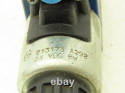 Rexroth 4WE6Y61/EG24N9DK33L Hydraulic Directional Solenoid Valve 24VDC 4/2