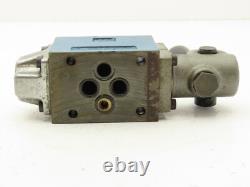 Rexroth 4WMM6J53/B08V Manual Hydraulic Directional Spool Valve 3-Position