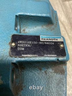 Rexroth 4WRZ16E150-60/6AG24N9ETK4/D3M Hydraulic Directional Valve #4007B99PR3SI