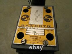 Rexroth 4wmm10m8.2/V directional manual hydraulic control valve 2F-19.5