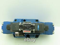 Rexroth H-4WEH / WE6 Hydraulic Directional Control Solenoid Spool Valve 120V