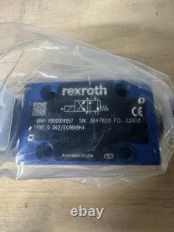 Rexroth Hydraulic Directional Control Valve 4WE 6 D62/EG96N9K4 R900904957