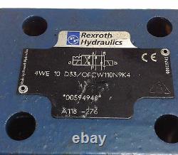 Rexroth Hydraulic Directional Valve 00594948 / 4we 10 D33/ofcw110n9k4 102640