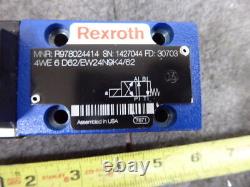 Rexroth Hydraulic Directional Valve 4WE6D62/EW24N9K4/62