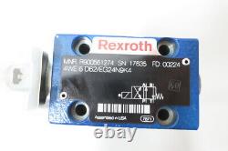 Rexroth R900561274 Hydraulic Directional Control Valve 350bar 24v-dc