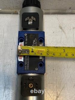 Rexroth R900567497 Hydraulic Double Solenoid Directional Valve USED