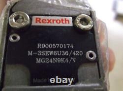 Rexroth R900570174 Hydraulic Directional Control Valve 24v-dc