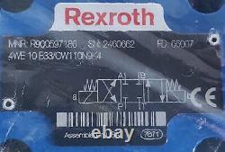 Rexroth R900597186 4WE10E33/CW110N9K4 Hydraulic Directional Control Valve