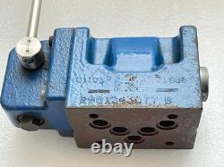 Rexroth hydraulic directional control valve R901350265 FD 55821 SN 16 Germany Rexroth hydraulic directional control valve R901350265 FD 55821 SN 16 Germany