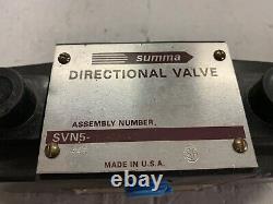 SUMMA SVN5 02-339516 Hydraulic Directional Valve 691436 FREE SHIPPING
