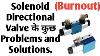 Solenoid Directional Valve Troubleshooting Burnout