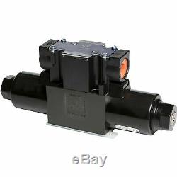 Spool-Style 2 Hydraulic Directional Control Valve 26 GPM 5080 PSI 3-Pos 120V AC