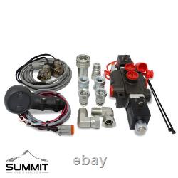 Third Function Hydraulic Valve Kit with Joystick Handle Tractor/Loader, 13 GPM, AG