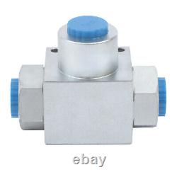 Three-way Hydraulic Ball Valve 3/4 NPT Bi-directional High Pressure 5800PSI POM