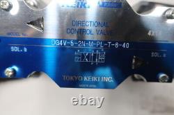 Tokyo Keiki Tokimec DG4V-5-2N-M-PL-T-6-40 Hydraulic Directional Valve 110v-ac