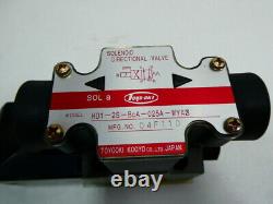 Toyo-oki HD1-2S-BCA-025A-WYA3 Hydraulic Directional Control Valve 120v-ac