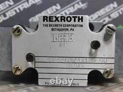 USED Rexroth 4WE6G52/AW120-60 N9DAV Hydraulic Directional Control Valve 120V