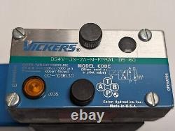 VICKERS DG4V-3S-2A-M-FPBWL-B5-60 Hydraulic Directional Control Valve (NEW)