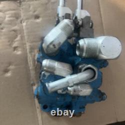Vickers 222627 Hydraulic Manual 2 Spool Valve 3 Position Control