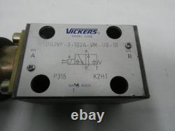 Vickers DG3VP-3-102A-VM-UB-10 Hydraulic Directional Control Valve 115v-ac