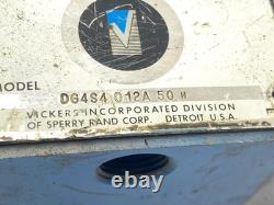 Vickers DG4S4-012A-50H Hydraulic Directional Valve 110 Volt Coil 316011 281291
