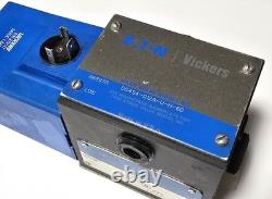 Vickers DG4S4-012A-U-H-60 Hydraulic Directional Valve & 24VDC Solenoid 879147