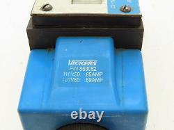 Vickers DG4S4L-012N-B-60 Hydraulic Directional Control Solenoid Valve 110/120V