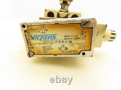 Vickers DG4V-3-2A-M-W-B-40 Hydraulic Directional Control Solenoid Valve 120V