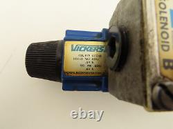 Vickers DG4V-3-2C-M-WLB-40 Hydraulic Directional Control Solenoid Valve 110/120V