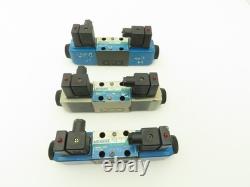 Vickers DG4V-3S-2C-M-U-H5-60 Hydraulic Directional Solenoid Valve 24VDC Lot of 3