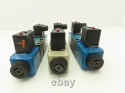 Vickers DG4V-3S-2C-M-U-H5-60 Hydraulic Directional Solenoid Valve 24VDC Lot of 3