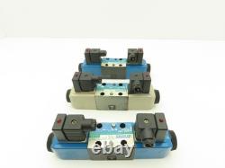 Vickers DG4V-3S-2C-M-U-H5-60 Hydraulic Directional Solenoid Valve 24VDC Lot of 3