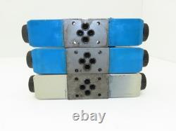 Vickers DG4V-3S-2C-M-U-H5-60 Hydraulic Directional Solenoid Valve 24VDC Lot of 3