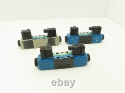 Vickers DG4V-3S-2C-M-U-H5-60 Hydraulic Directional Solenoid Valve 24VDC Lot of 3