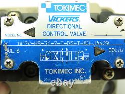 Vickers DG5V-H8-3C-7-T-P2-T-80-JA429 Tokyo Hydraulic Directional Control Valve