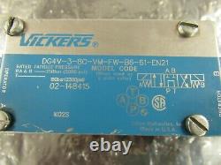 Vickers Dg4v-3-8c-vm-fw-b6-61-en21 Hydraulic Directional Control Valve