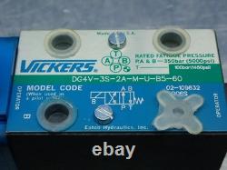Vickers Dg4v-3s-2a-m-u-b5-60 Hydraulic Directional Control Valve 100bar- 350