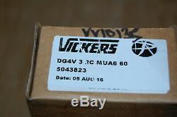 Vickers/ Eaton DG4V 3 2C MU A6 60 Solenoid Directional Control Valve