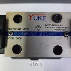 YUKE hydraulic electromagnetic directional valve