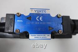 Yuken DSG-01-3C4-A120-7090 Hydraulic Directional Control Valve 120v-ac