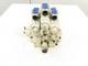 Yuken Dsg-01 Directional Solenoid Valve 3-station Hydraulic Manifold Assy 24vdc