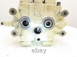 Yuken DSG-01 Directional Solenoid Valve 3-Station Hydraulic Manifold Assy 24VDC