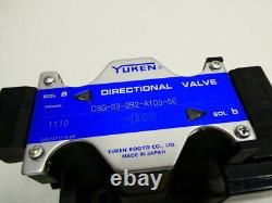 Yuken DSG-03-2B2-A100-50 Hydraulic Directional Control Valve