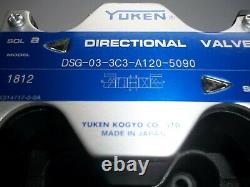 Yuken Spool-Style 3 Hydraulic Directional Control Valve 31 GPM 4570 PSI, 70299